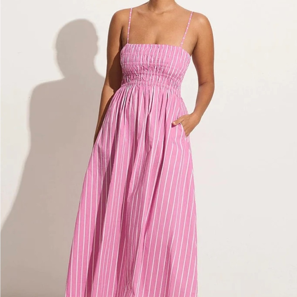 FAITHFULL the brand pink maxi dress size XS/2